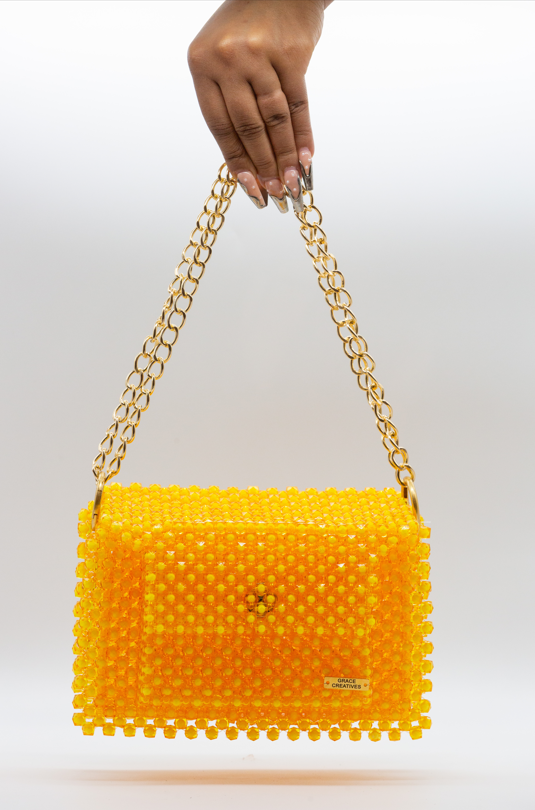 GC Goddess Shoulder Bag - Yellow