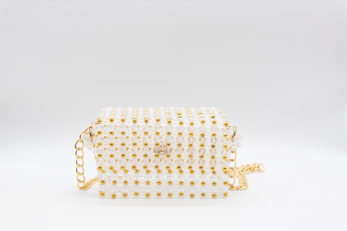 GC SUGA Shoulder (Clear and Gold)