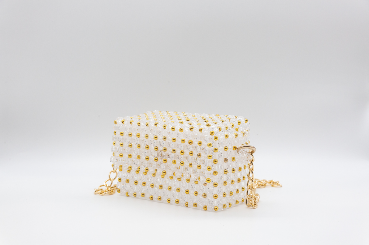 GC SUGA Shoulder (Clear and Gold)