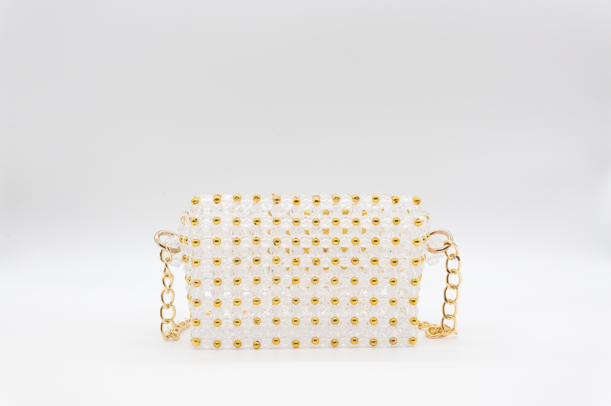 GC SUGA Shoulder (Clear and Gold)