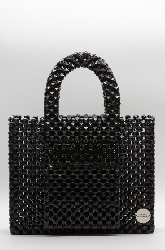 GC SUGA Tote with Pocket - Black